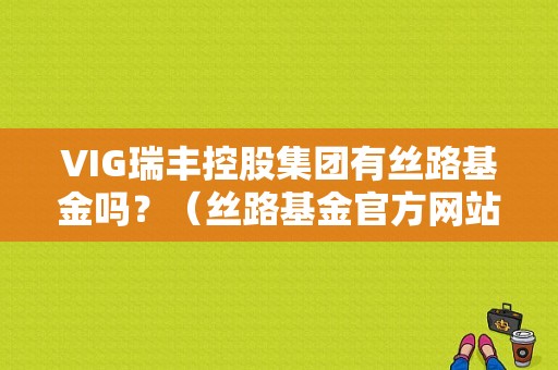 VIG瑞丰控股集团有丝路基金吗？（丝路基金官方网站）
