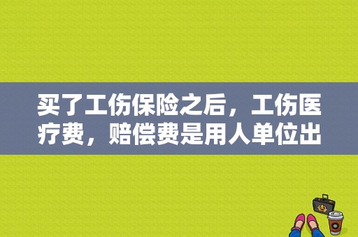 买了工伤保险之后，工伤医疗费，赔偿费是用人单位出还是保险公司出呢？谢谢了？（工伤保险基金由谁领取）
