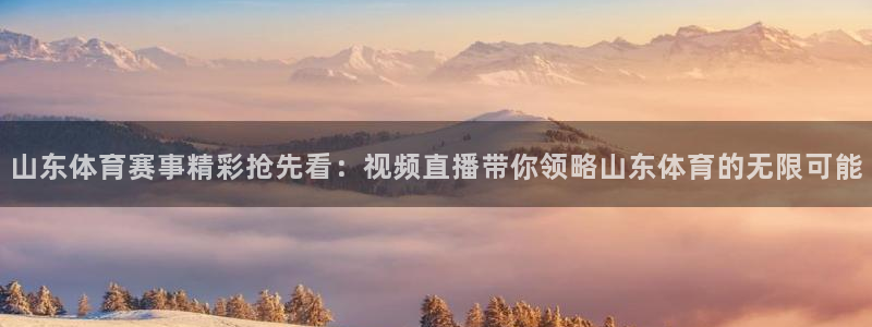 nba蜘蛛直播免费直播在线直播：山东体育赛事精彩抢先看：视频直播带你领略山东体育的无限可能